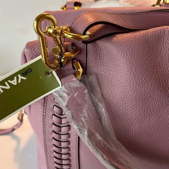 Oryanay NWT Lavender Pebble Leather Satchel - Picture 8 of 13
